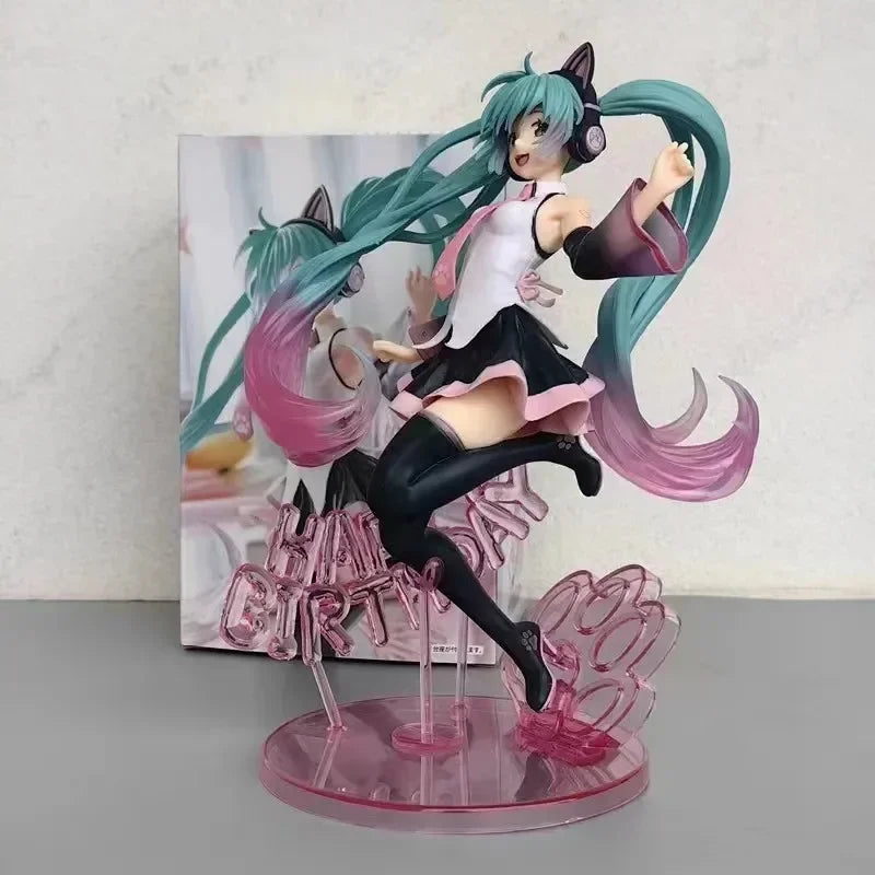 Anime Figure Virtual Singer Hatsune Miku 14~25cm PVC Action Figure