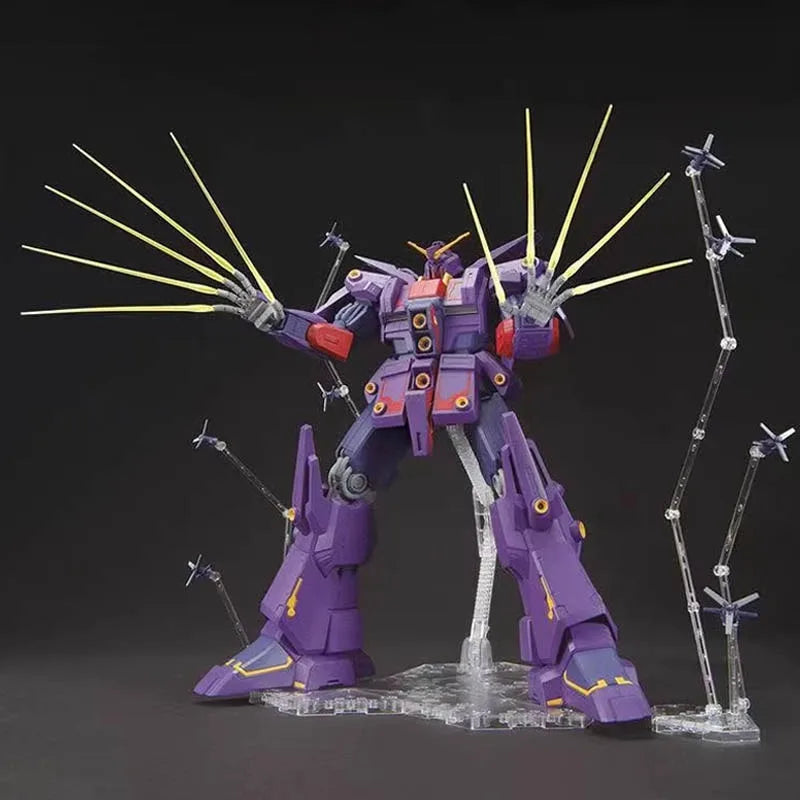 Bandai HG MRX-010 PSYCHO GUNDAM MKII TITANS Anime Action Figure Collectible Assembly Model Toys Ornaments Gift Children