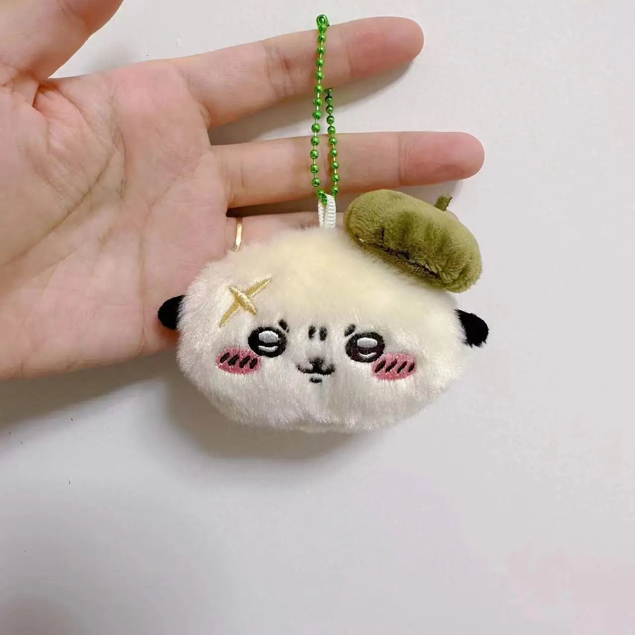 New Chiikawa Beret Head Brooch Usagi Hachiware Pendant Flying Squirrel Otter Cute Bag Pendant Decoration Children's Gift