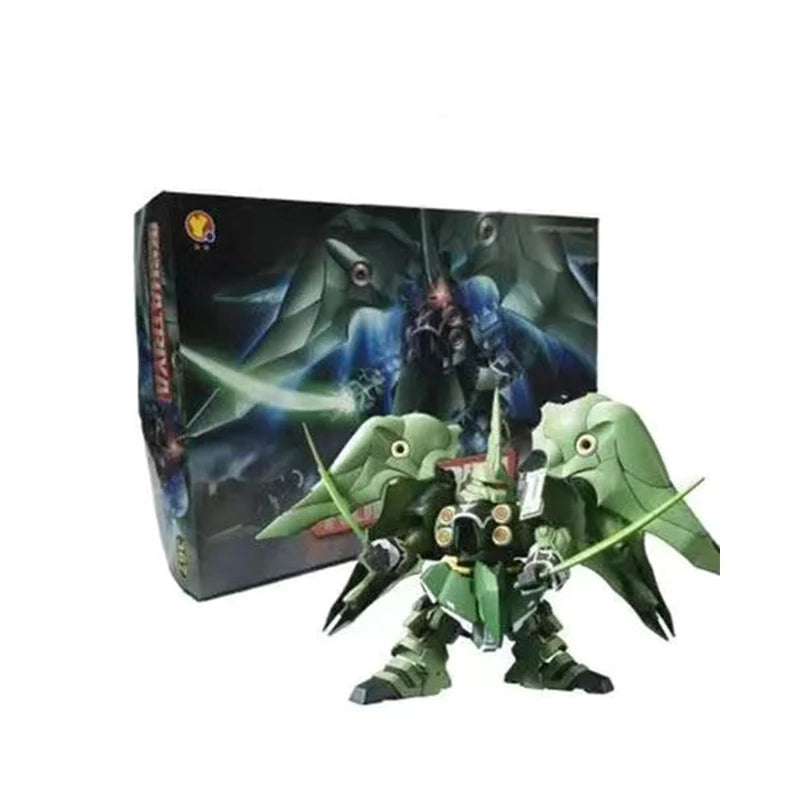 SD GUNDAM Animation Game Peripheral Toys SD UNICORN BANSHEE WING Assembly Toy Anime Figures Action Movable Model Collection