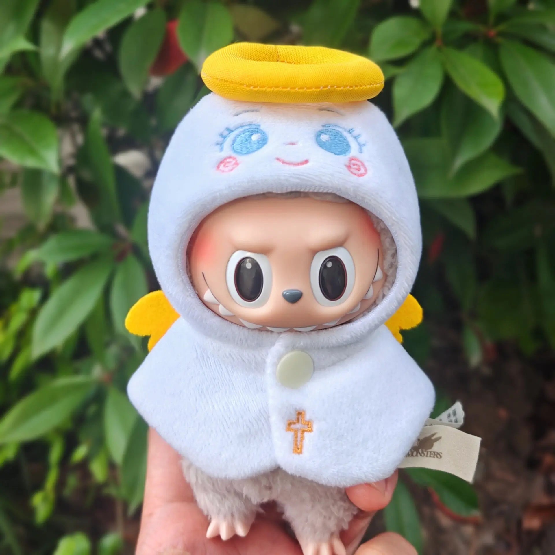 17cm doll clothes labubu hat cotton doll accessories Gourmet headgear headwear Korea Ido doll clothes cute diy Gift Headset