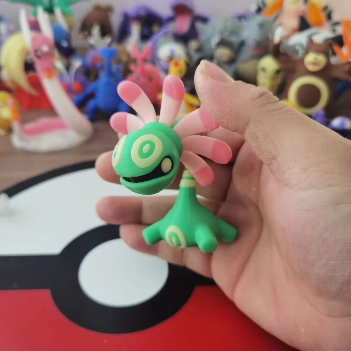 Pokemon Collect Multiple Figures Proportion World 1:20 Diy 3d Printing Kawaii Cartoon Character Model Kid Xmas Gifts Toy