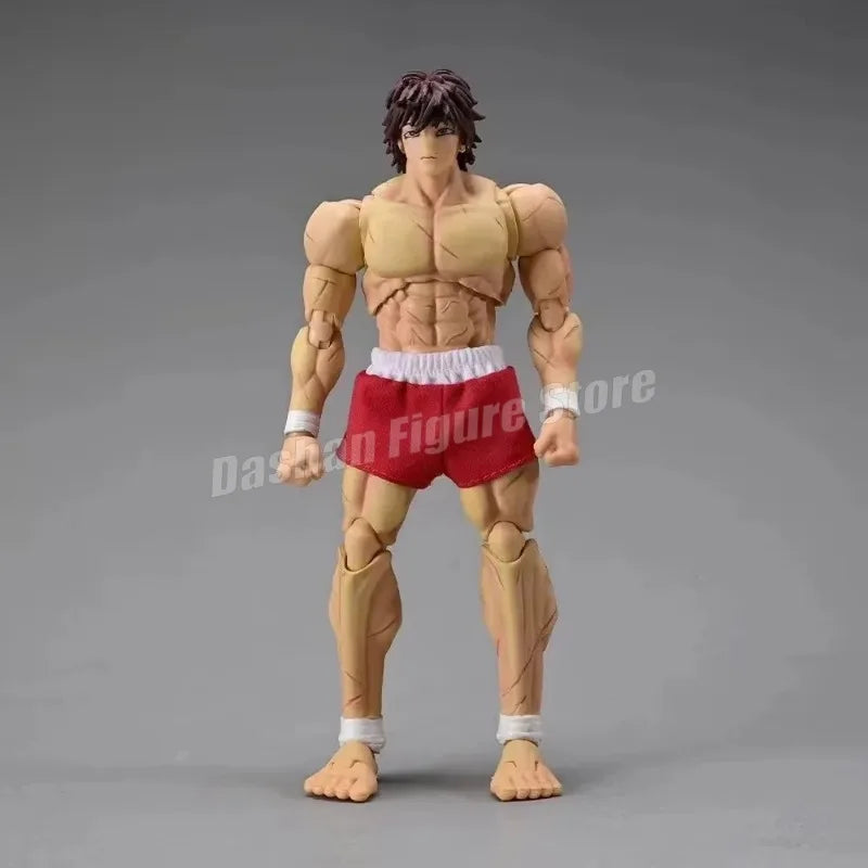 17cm Ko St Storm Toys Baki Hanma Action Figure Fighting Anime BAKl Kibk Son Of Ogre Figurine Collectible Model Dolls Toy Gifts