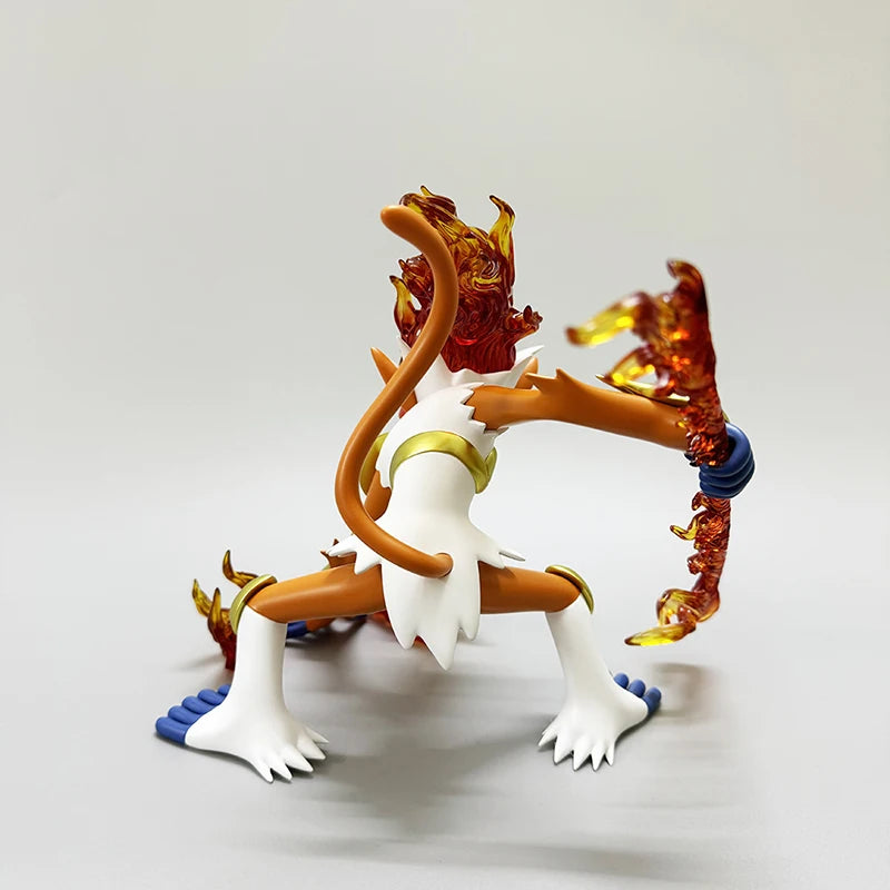 new Pokemon Infernape Gk Stereoscopic Atlas Action Figure Collectible pvc Model Toys Cartoon Decor Figurine kids Birthday Gift