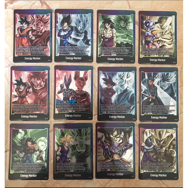 Bandai Dragon Ball UMC BT series set of cards Son Goku Vegeta IV Android 18 Majin Buu Trunks Frieza boy collection Birthday gift