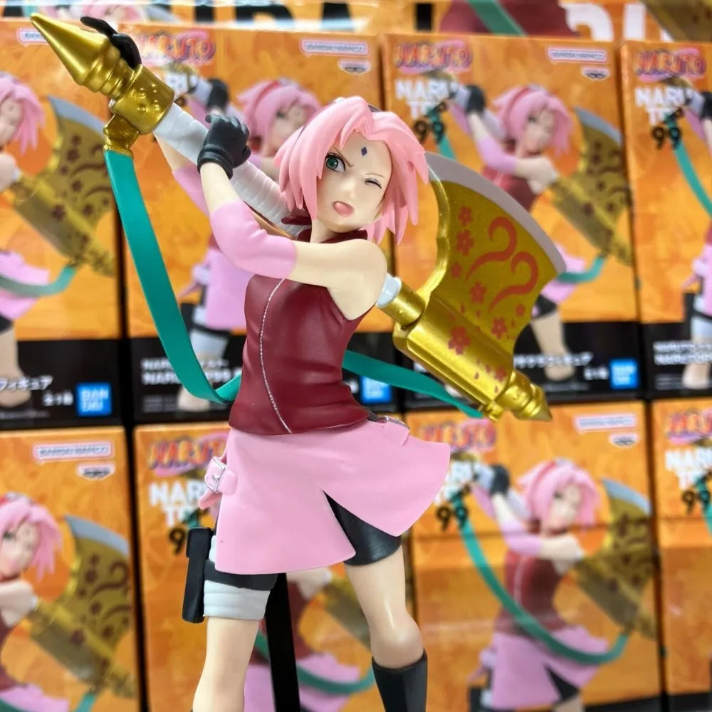 NARUTO Edition Anime Naruto Shippuden Haruno Sakura Action Figures Toys PVC Model Collection Figurine Desktop Ornaments Gifts