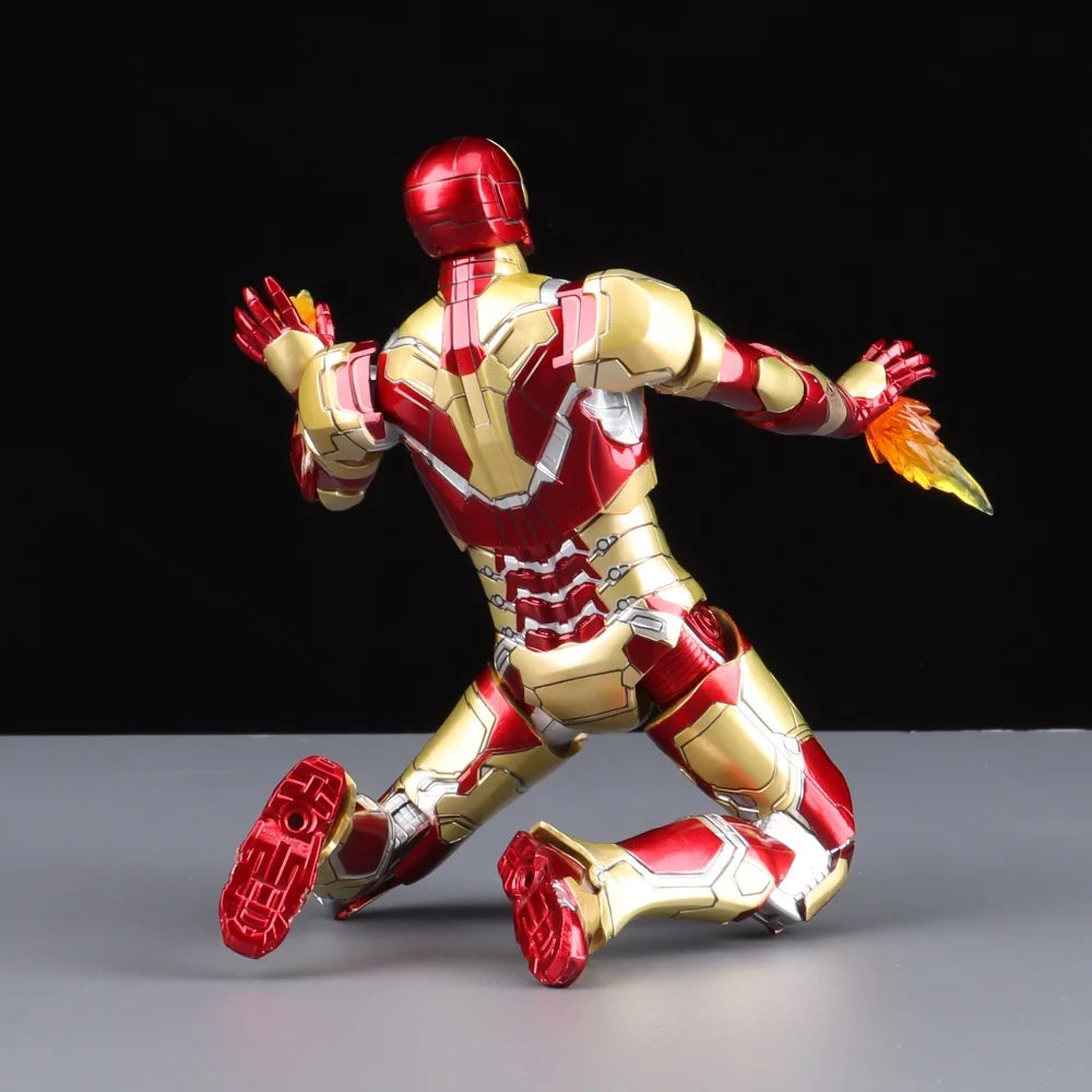ZD Toys Iron Man Action Figure Iron Patriot MK1-7 MK17 MK33 MK85 MK30 War Machine Legends Avengers Tony Stark Collect Toy Gift