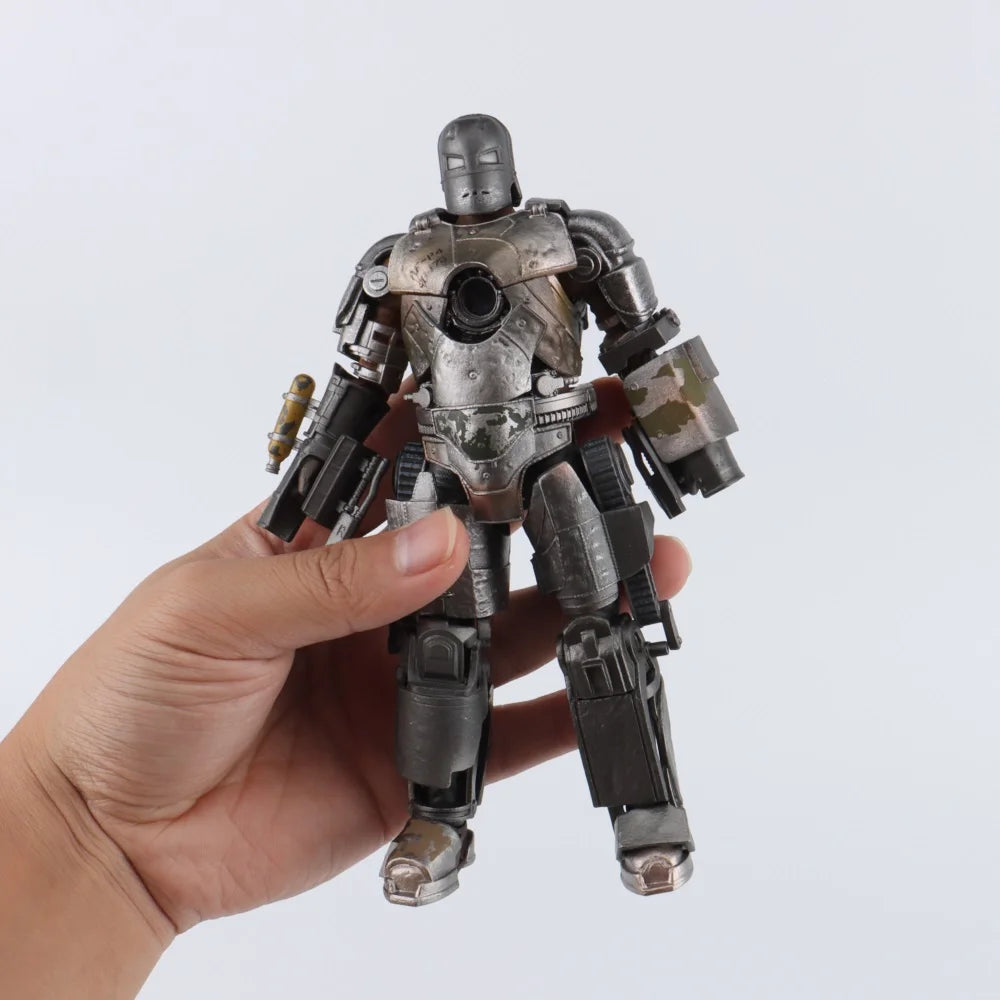 ZD Toys Iron Man Action Figure Iron Patriot MK1-7 MK17 MK33 MK85 MK30 War Machine Legends Avengers Tony Stark Collect Toy Gift