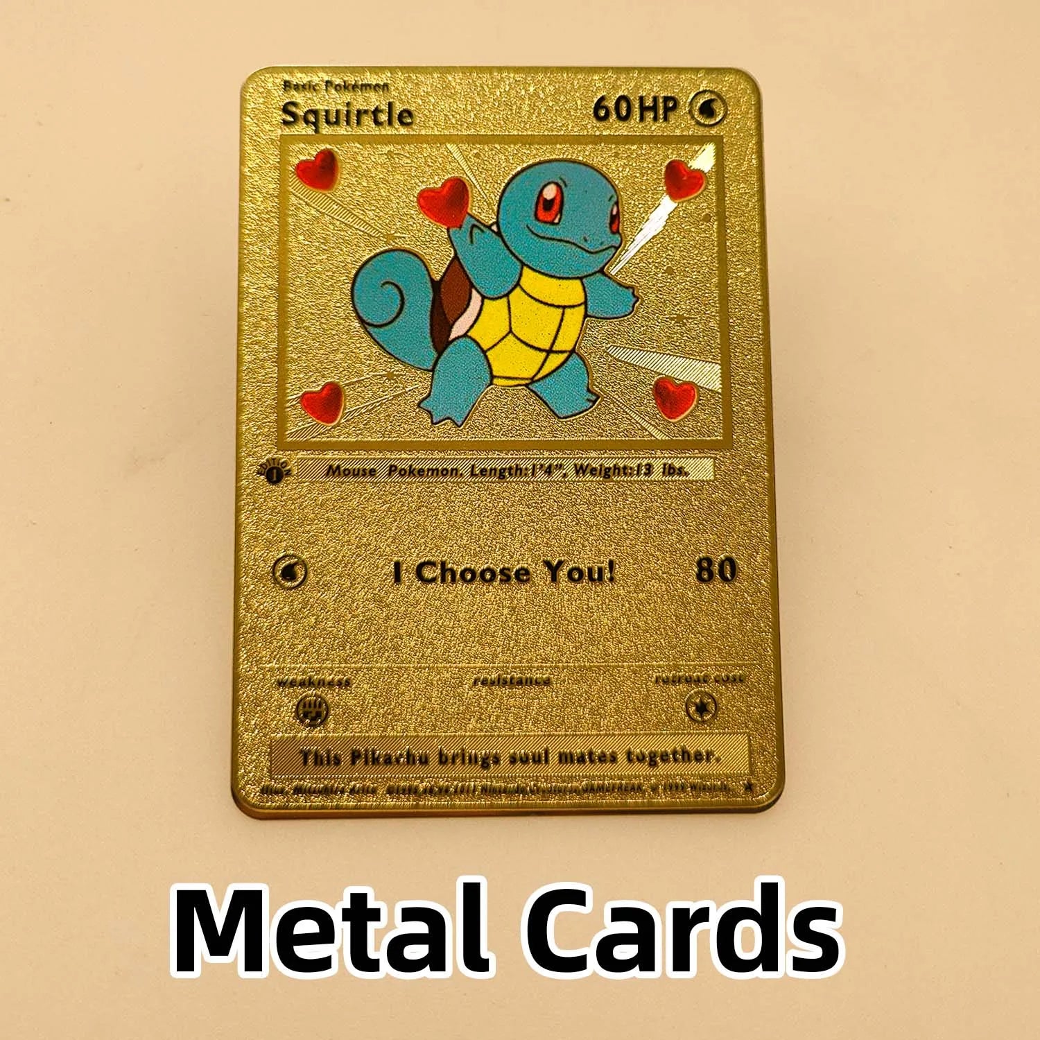 PTCG Metal Gold Cards Vstar Vmax EX GXBulbasaur Charmander Squirtle Meowth Jigglypuff Charizard Blastoise Kabutops Mewtwo
