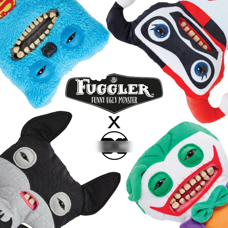 Fuggler Plush Ugly Monster Super Heroes X Fugglers Joker The Clown's Girl Stuffed Toy 22cm