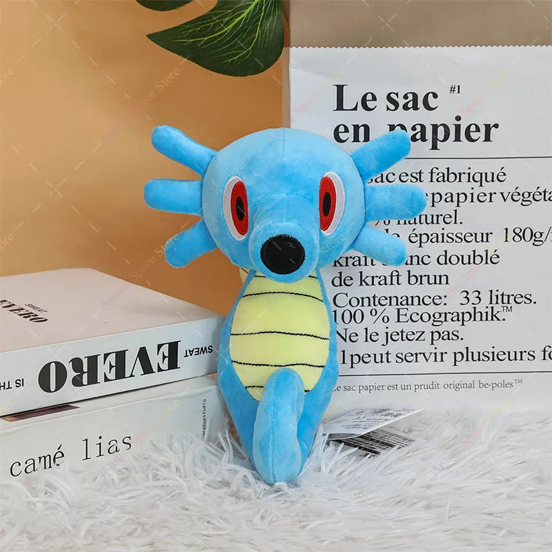 Pokemon Horsea Plush Toys Anime Pocket Monster Horsea Soft Stuffed Collection Peluche Animal Dolls Girls Funny Christmas Gifts