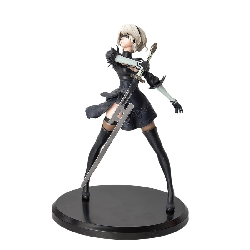 18cm NieR:Automata Ver1.1a YoRHa No.2 Type B Anime Girl Figure NieR Automata YoRHa No.9 Type 9S/2B Action Figure Model Doll Toys