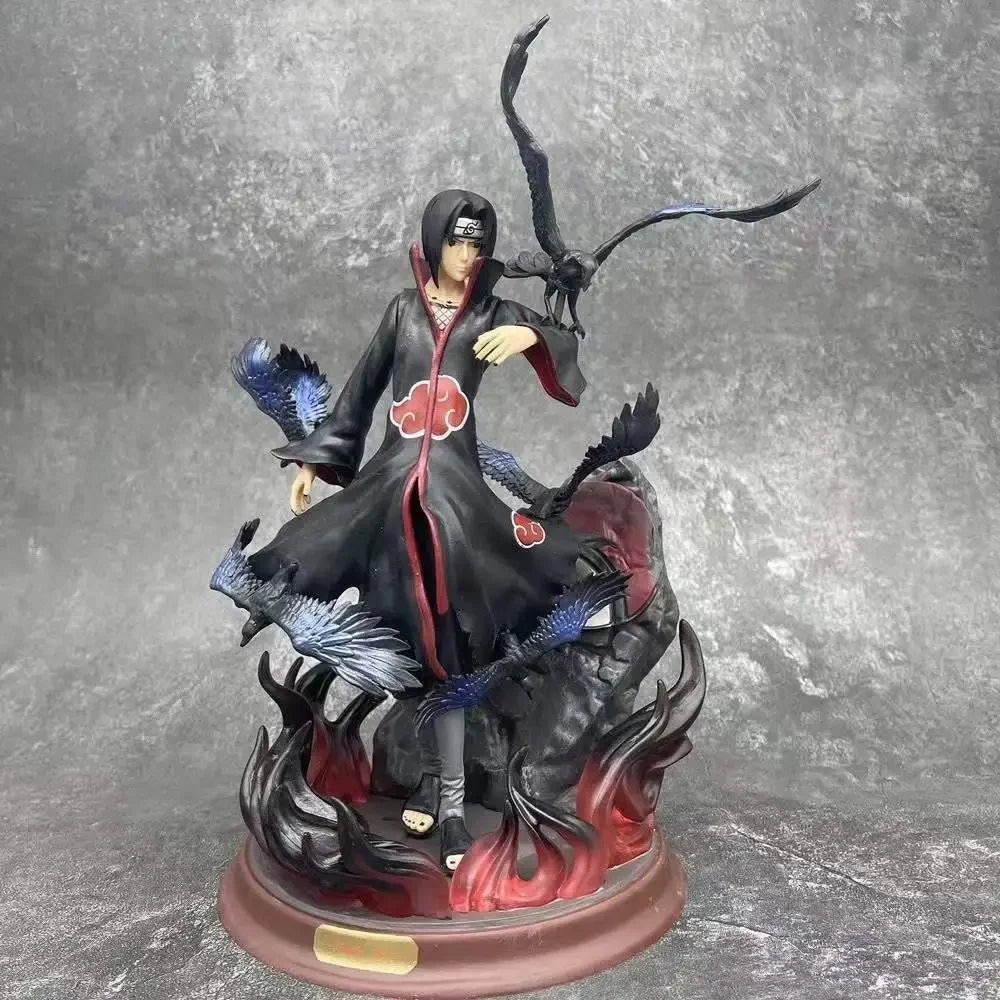 Shippuden Anime Figure Akatsuki GK Uchiha Itachi Tsukuyomi Manga Statue PVC Action Figure Collectible Model Toys Doll