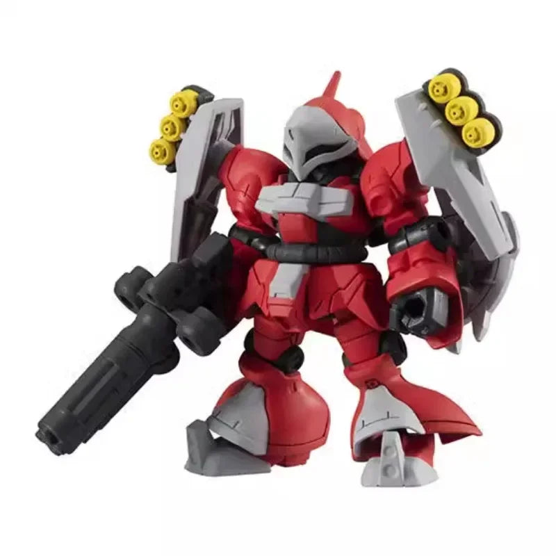 Bandai Gundam MSE17 Gashapon Toys Virtue Gundam Red Lory Anime Figure Assembly Model Decoration Children's Gifts