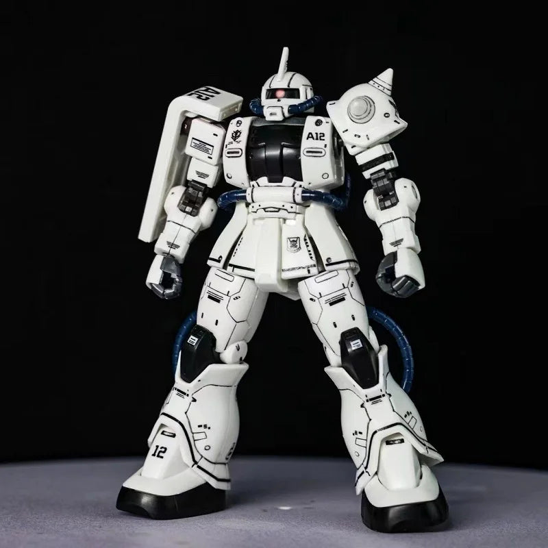 ZAKU Warrior GTO White Devil And ZEONO ZGMF-1000 HG1/144 Assemble The Model Action Figure Ornament Toy Gift Collectible
