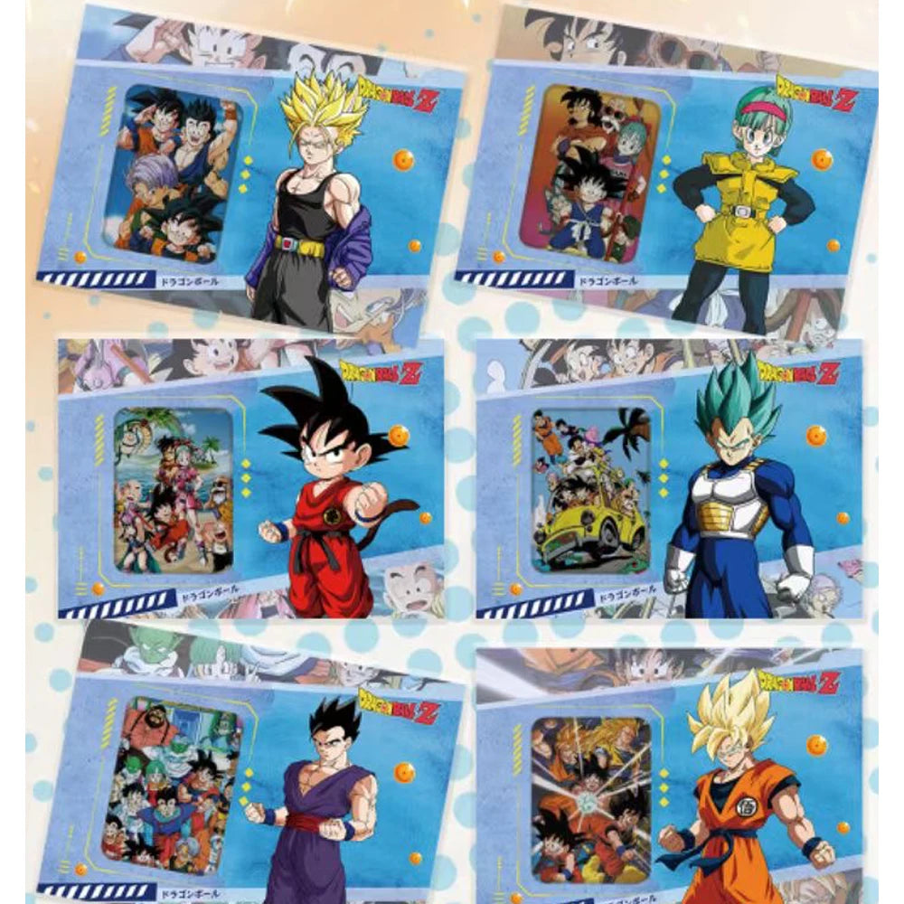 New DongKa Dragon Ball 2 Anime Collectible Card Goku Vegeta Sayajins Freeza Rare Character Card Halloween Christmas Gift