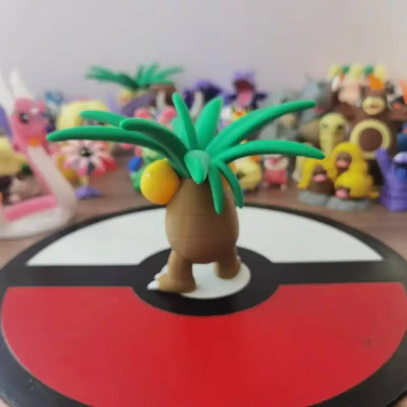 Anime Figures Exeggutor Proportion World 1:20 Diy 3D Printing Kawaii Cartoon Character Desktop Model Children Holiday Toy Gift