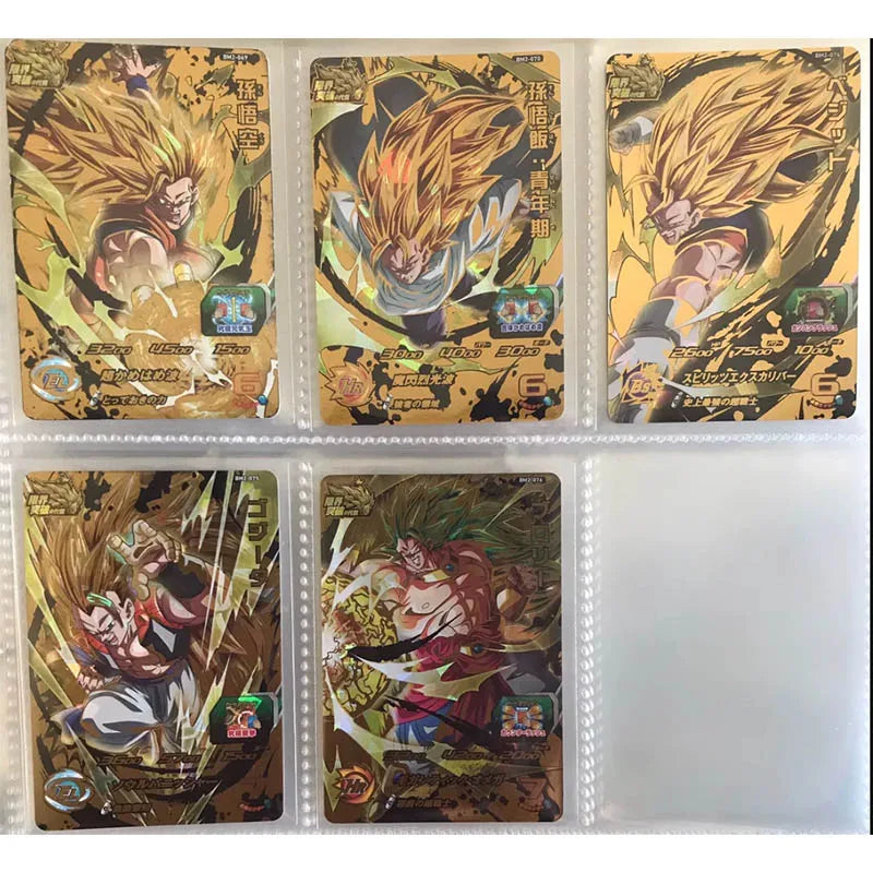 Bandai Dragon Ball UMC BT series set of cards Son Goku Vegeta IV Android 18 Majin Buu Trunks Frieza boy collection Birthday gift