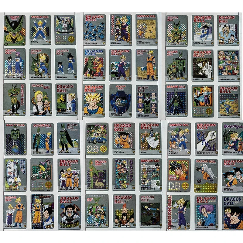 Dragon Ball Super Son Goku Bulma Krillin Frieza DIY Homemade Bronzing Game Toys Collection Card Christmas Birthday Gift