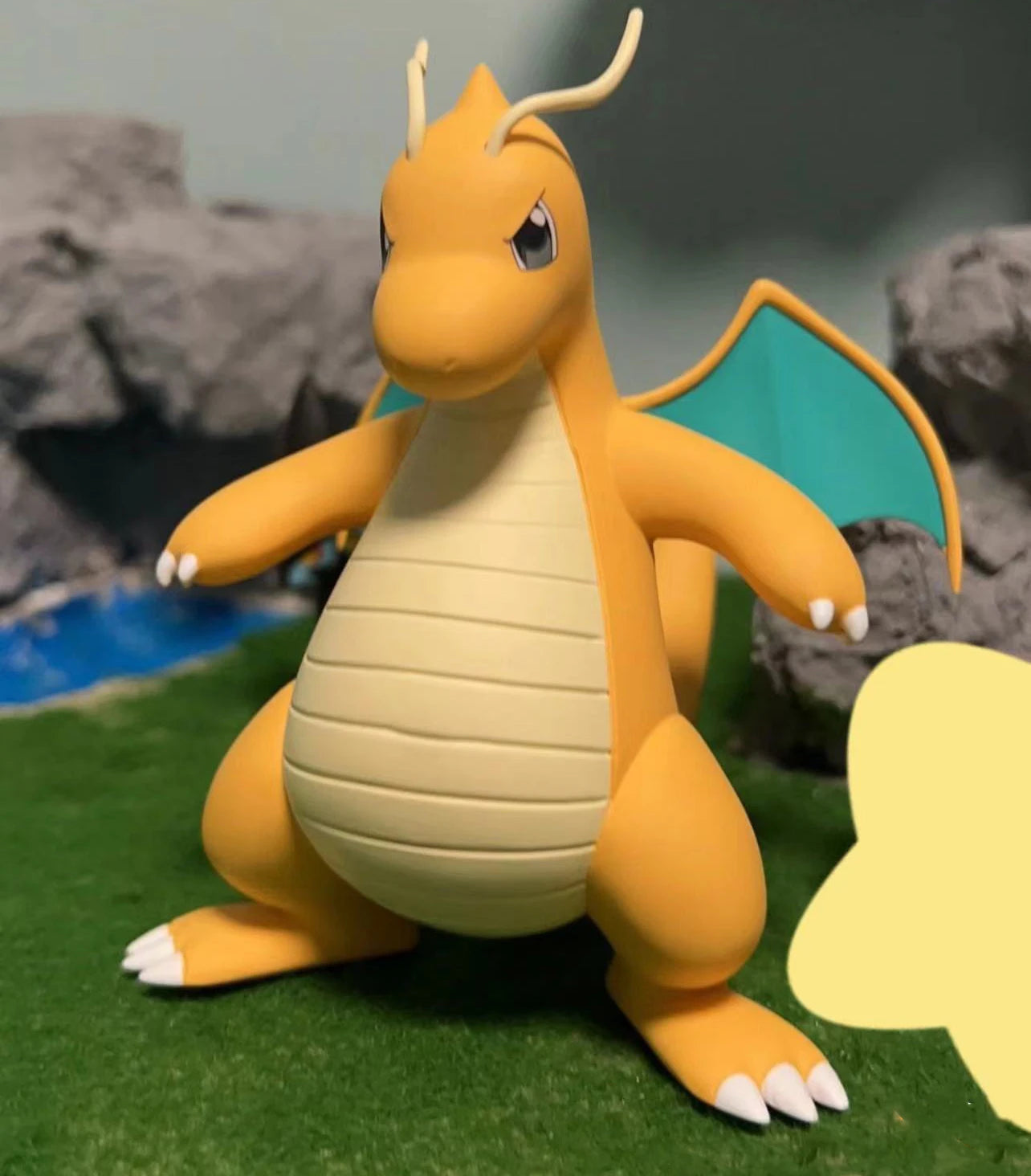 12cm PokeMon GK Figures  Dragonite Anime Action Figure Pvc Statue Model Doll Kid Toy