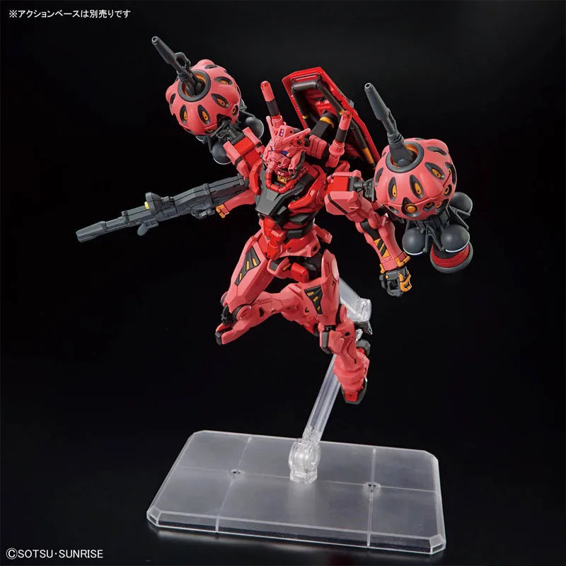 Bandai Original GUNDAM HG MSGG RED GUNDAM GQuuuuuuX POLICE ZAKU 1/144 Anime Action Figure Assembly Model Toys Gifts For Children