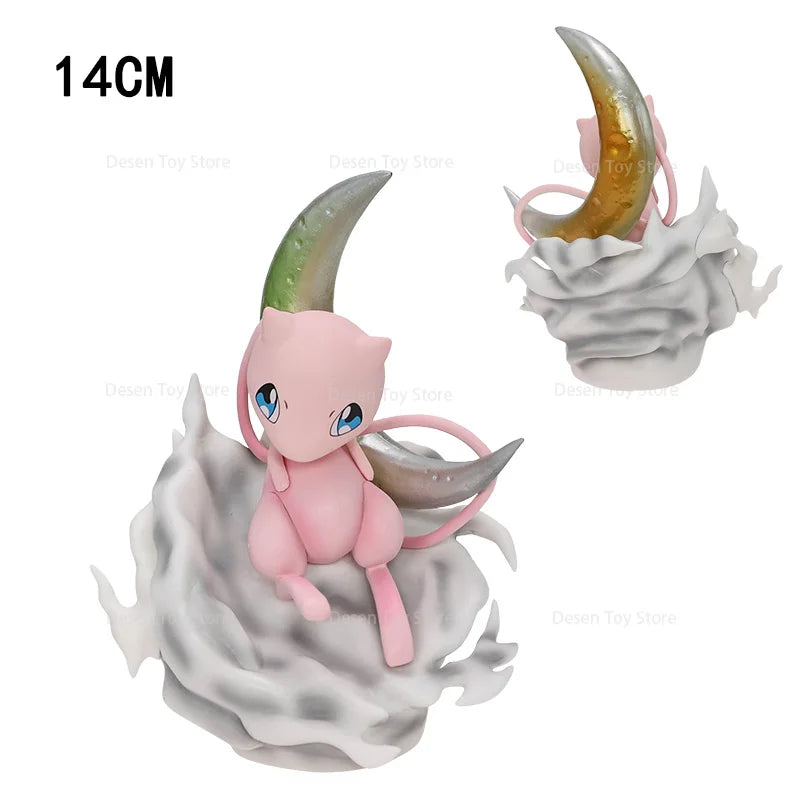 New Pokemon Figures Shiny Mew Pink Blue PVC Action Model Figures Toys Doll Cartoon GIft for Children Adults Collection Toys