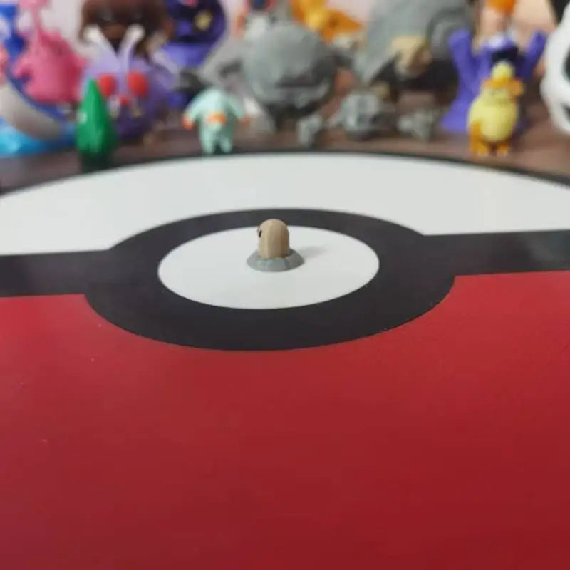 Anime Figures Dugtrio Diglett Slowpoke Proportion World 1:20 Diy 3D Printing Cute Cartoon Character Desktop Model Kid Gifts Toy