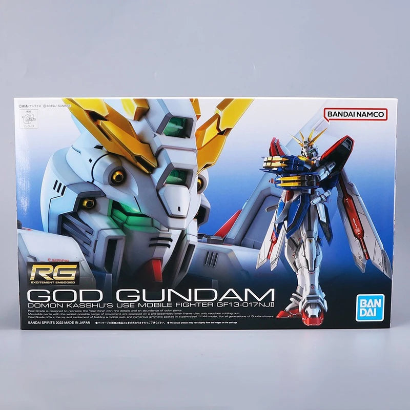 God GUNDAM Action Figure GF13-017NJII Gundam Model Kit Toys for Boys Gifts For Children