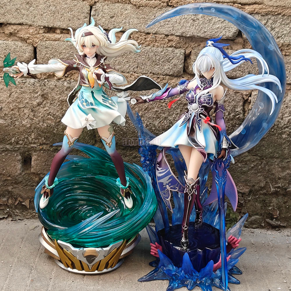 35cm POTEPOTTE Honkai: Star Rail JingLiu 1/7 Apex Girls Toys Chinese Anime PVC Action Figure Toy Game Collectible Model Doll