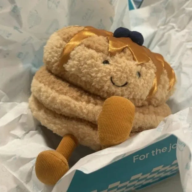 Original Jelly Cat 13cm New York Restaurant Muffin Doll Cat And Dog Play Interactive Companion Toy Girl Pet Christmas Gift