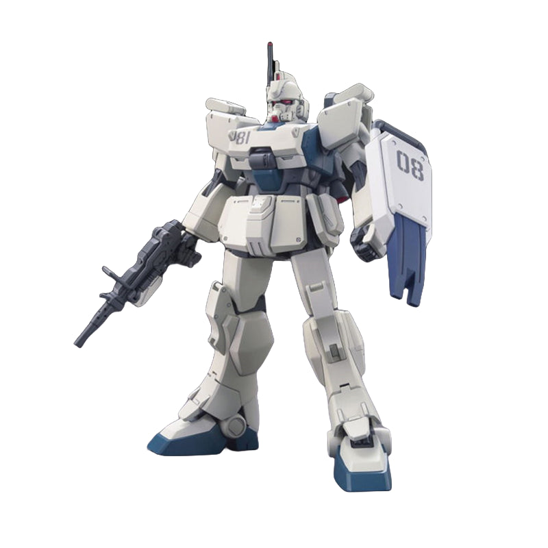 Bandai Original GUNDAM Anime Model HGUC Series 1/144 RX-79[G] Ez-8 GUNDAM Ez8 Action Figure Assembly Model Toys Gifts for Kids