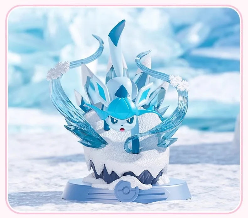 9 Style Pokemon Eeveelution Espeon Sylveon Glaceon Leafeon Vaporeon Umbreon Flareon Pokémon Model Anime Figure Ornaments Toy