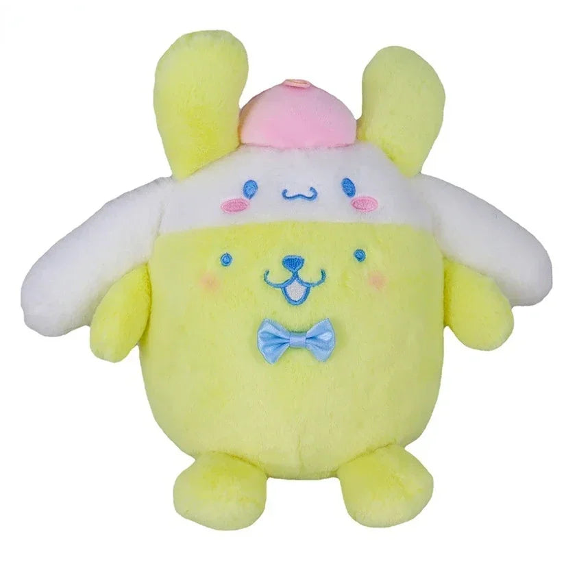 Sanrio Kuromi Cinnamoroll Melody Plush Toy Doll Anime Kawaii Doll Pendant Collection Children's Birthday Festival Gift