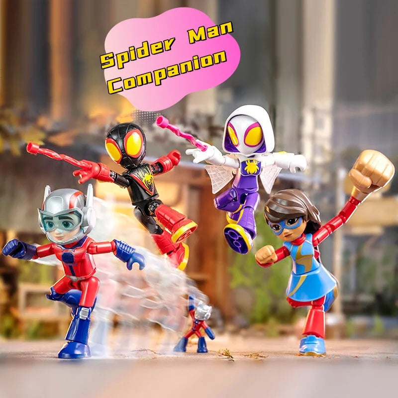BLOKEES Avengers Assembled Handmade Doll, Spider Man Partner - Iron Man Hulk Toy Children's Day Gift，Home decoration,
