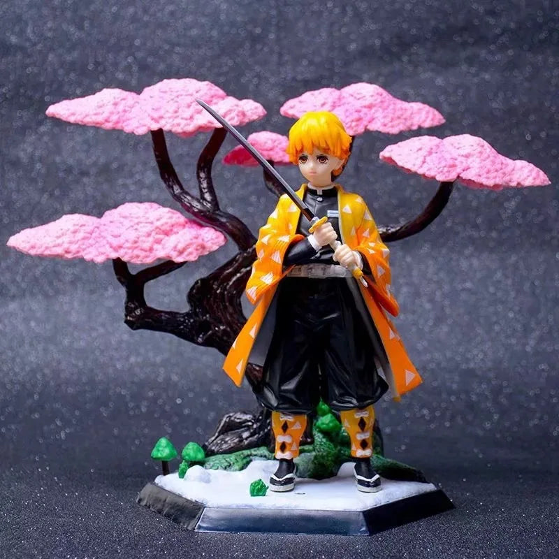 Demon Slayer Sakura Kimetsu No Yaiba Rengoku Kyoujurou  Tanjirou  Kamado Nezuko Kamado  Agatsuma Zenitsu Doll Toy Gift For Adult