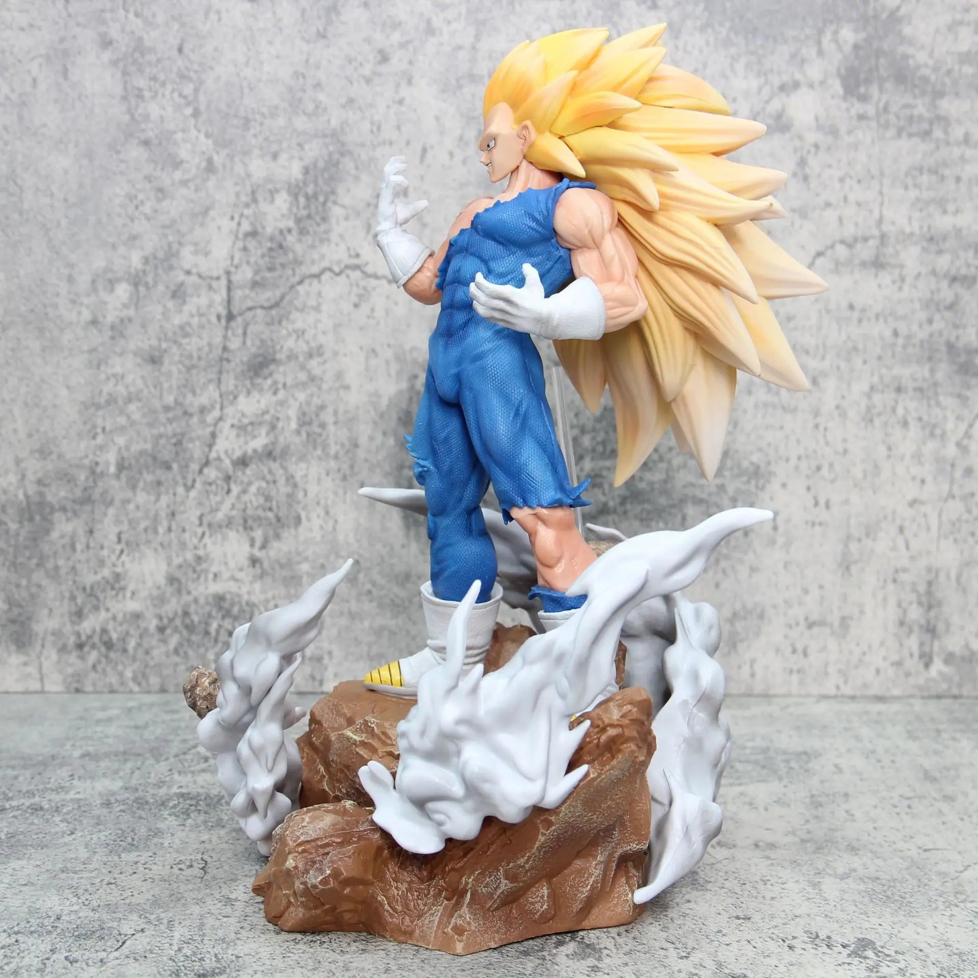 38cm Dragon Ball Anime Figure Super Saiyan Qilin Vegeta Qilin Wukong Figure  PVC Model Collection Toys friend birthday present