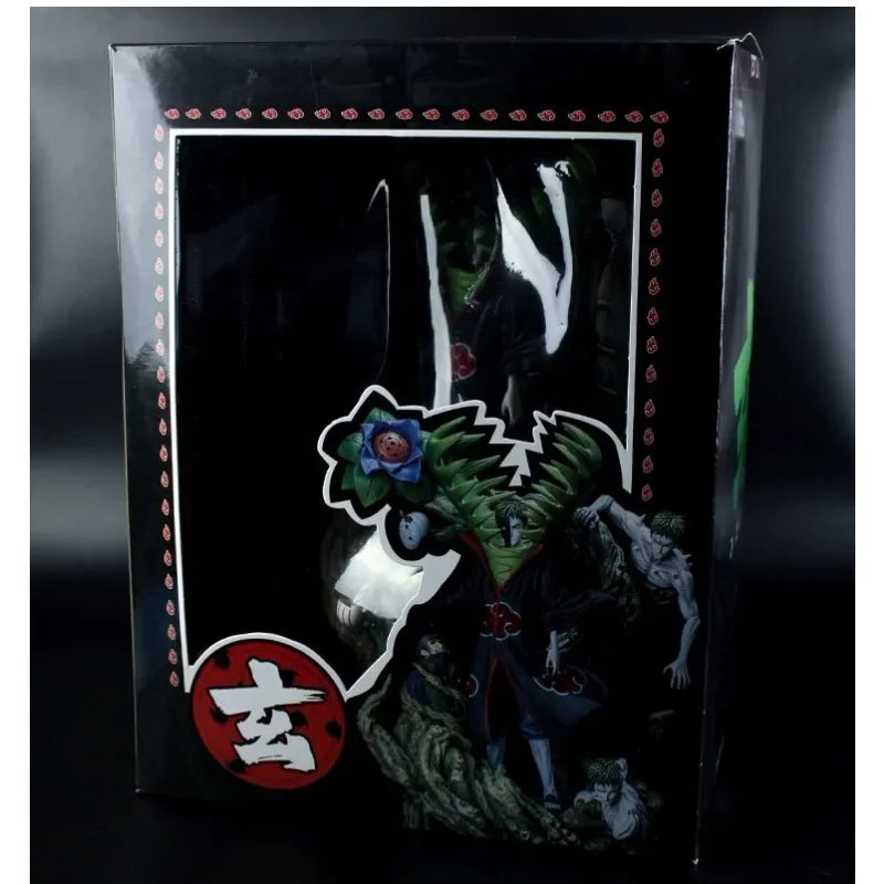 38cm NARUTO Animation Peripherals Akatsuki Zetsu Yamato Black Zetsu White Zetsu Large Pvc Statue Ornaments Collections Model Toy