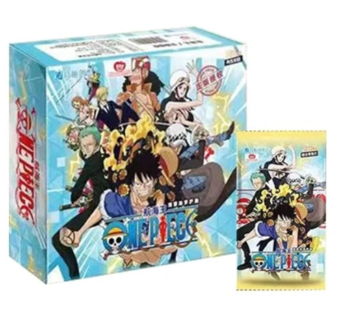 New One Piece Card Straw Hat Pirate Luffy Zoro Nami Classic Anime Character Collection Card Toys Gifts