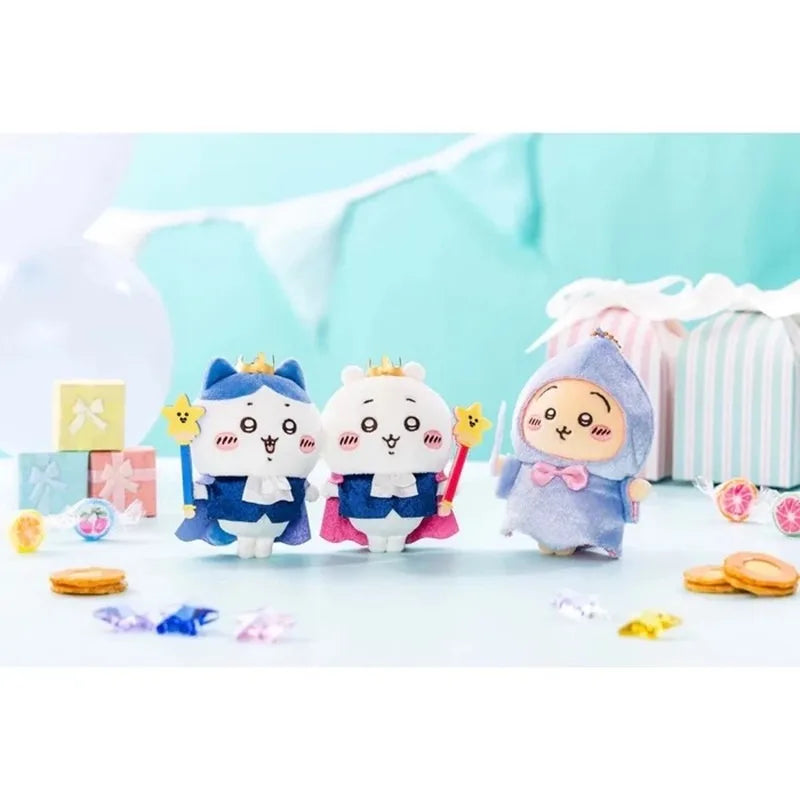Cartoon Anime Chiikawa Plush Keychain Kawaii Cute Usagi Hachiware Cartoon Doll Pendant Accessories Bag Accessories Girls Gift