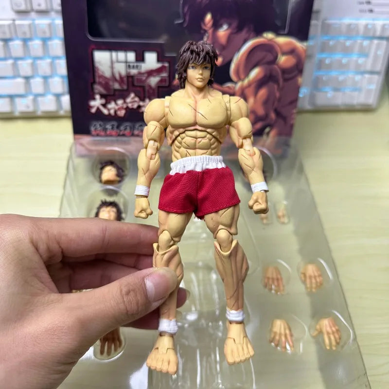 17cm Ko St Storm Toys Baki Hanma Action Figure Fighting Anime BAKl Kibk Son Of Ogre Figurine Collectible Model Dolls Toy Gifts