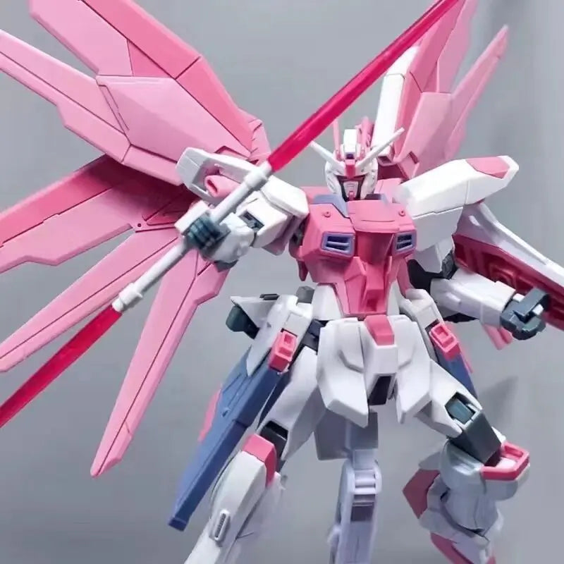 Hg 1/144 Zy-06 Freedom Assault Cherry Blossom Assembly Model Sakura Pink Collection Movable Figure Desktop Ornament Toy Gift