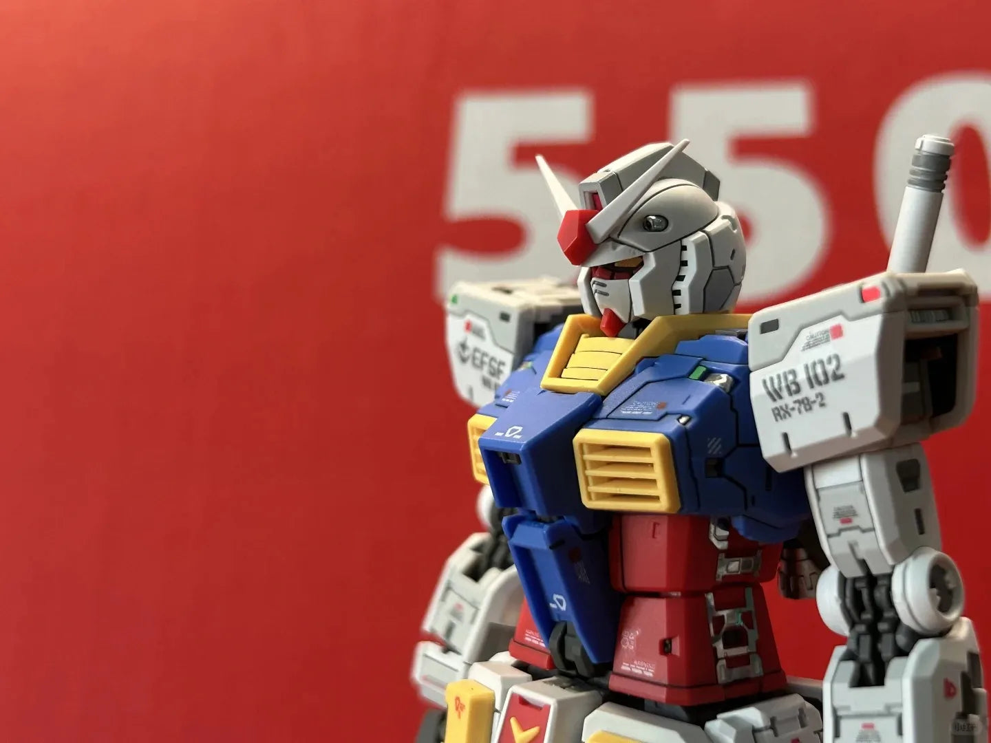 CHANGLONG 5501 RG 1/144 RX-78-2 Ver 2.0 Model Kit Collection Assembly Action Figures Robot Figurine Plastic Model Kids Toy Gift