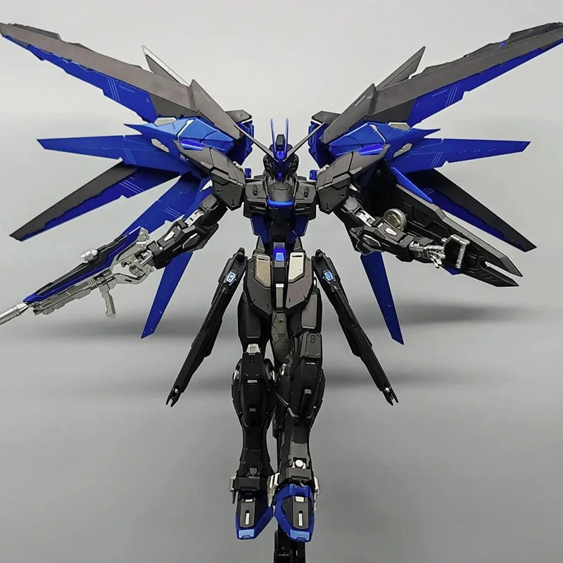 Bandai Gunpla BD15-02S Blue Black Z-Type Gundam Model Kit with Wing Equipment for Speed Hunters Collectible Action Figures