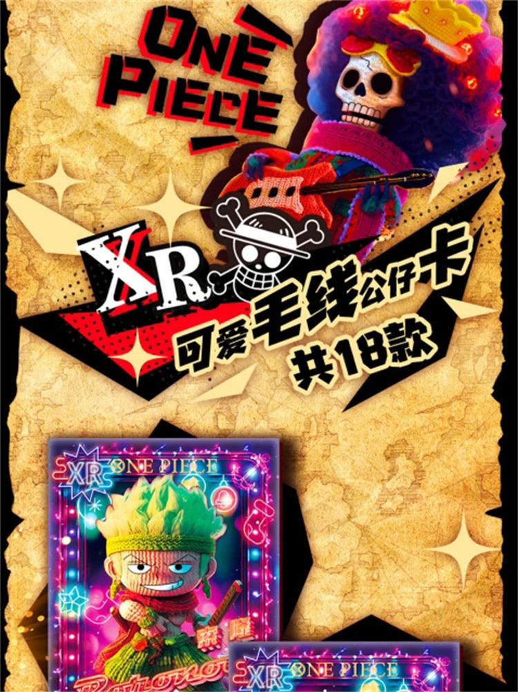 New One Piece Card Straw Hat Pirate Luffy Zoro Nami Classic Anime Character Collection Card Toys Gifts
