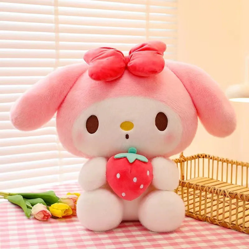 Sanrio Plushie Hello Kitty Plush Toy Sponge Bob Plush Stuffed Cute Cartoon Doll Pillow Anime Home Deco Birthday Christmas Gift