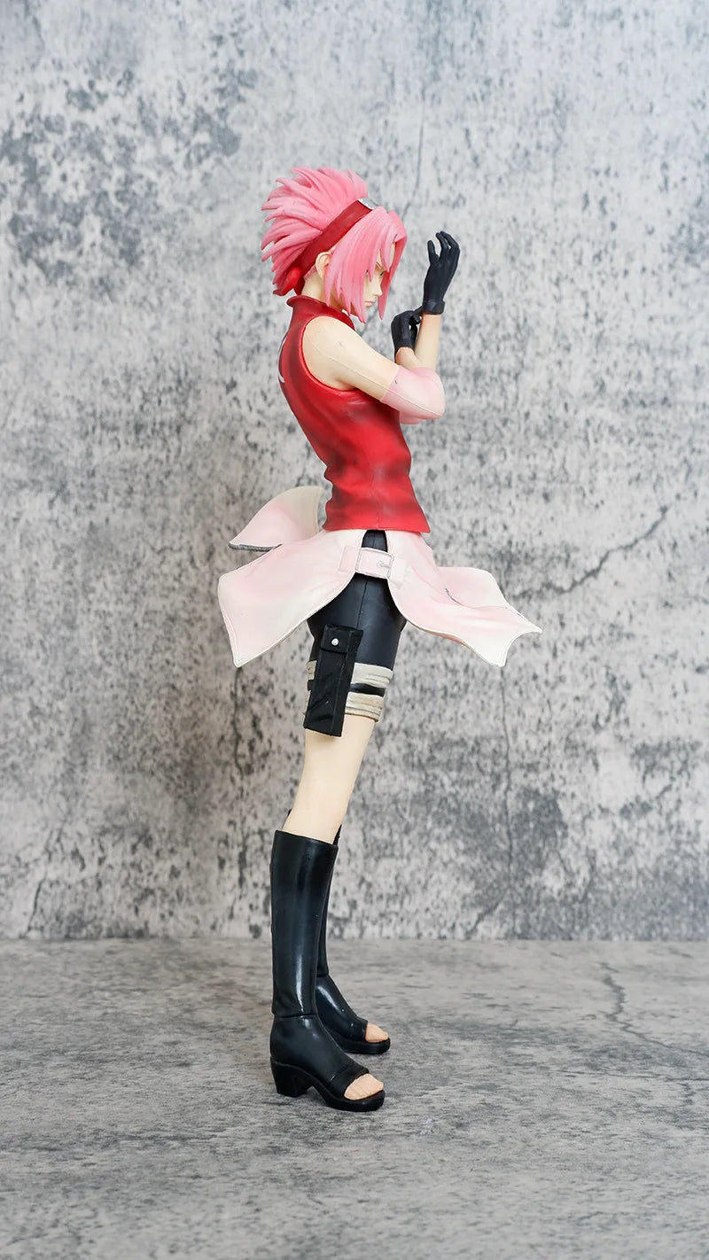 35cm NARUTO Figurine Haruno Sakura Figure PVC Hinata Statue Model Collectible Toys Gifts