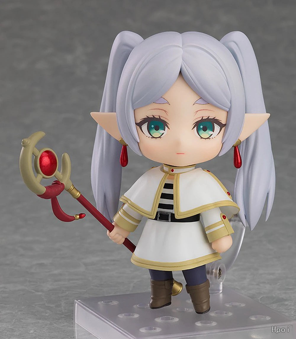 4Pcs/1Set Sousou no Frieren Frieren Figure Mimic Himmel Model Toys Aciton Figure Set Ornament Collection Doll 6.5-8.5CM