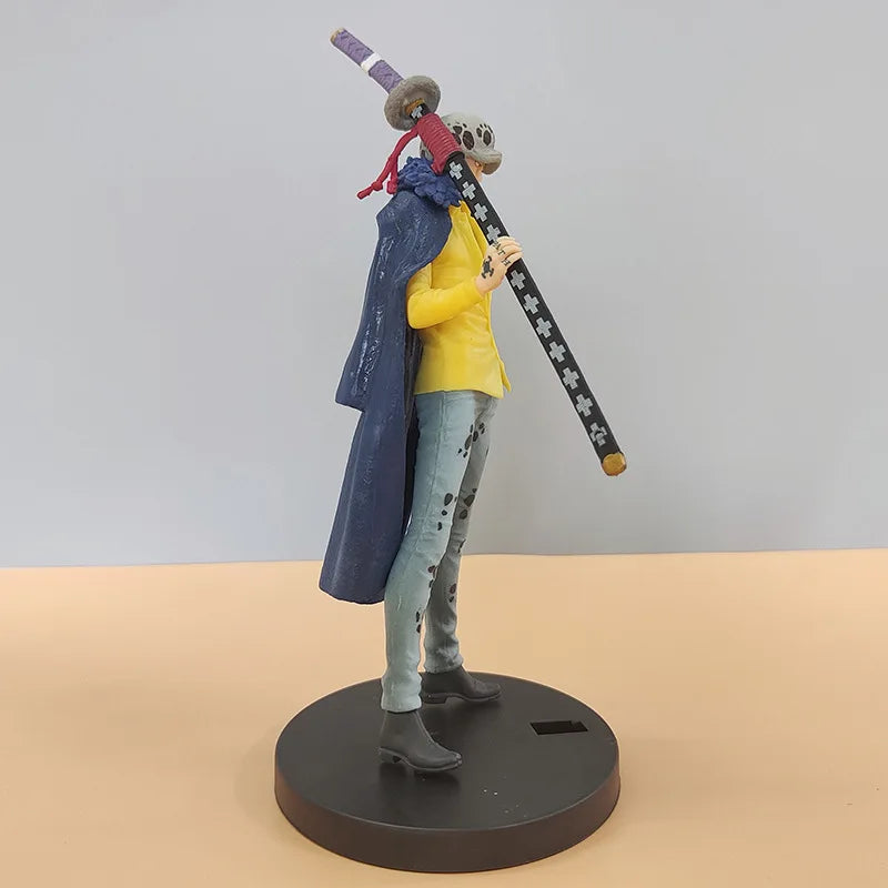 20cm Japanese Anime Figure One Piece DXF Wano Country Trafalgar Law PVC Statue Collection Model Toys Gifts