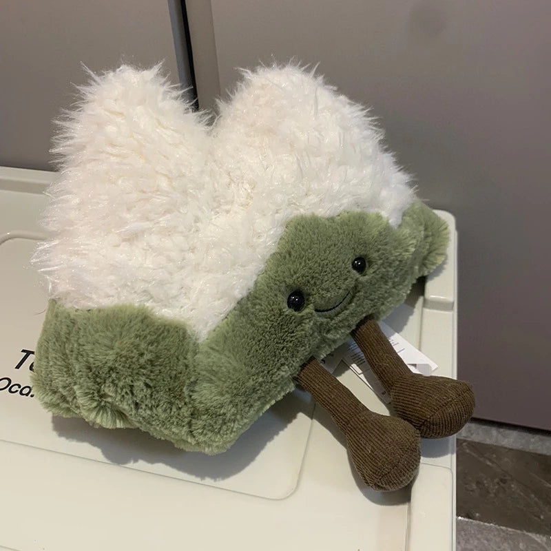 Jellycat with tags Fun Alpine Snow Mountain Cute Plush Toy High Peak Cute Soft Soothing Doll Gift Stuffed Doll Holiday Gift