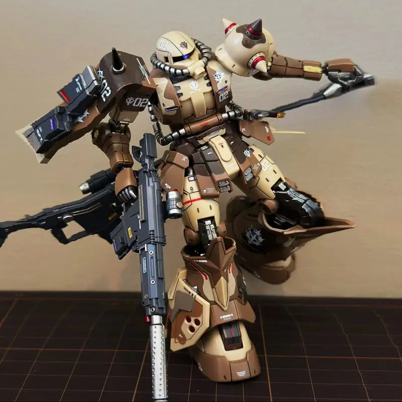 Zaku PB Southern Cross Star Selma Machine HG 1/144 MS-06GD Assemble The Model Action Figures Kids Toy Desktop Decoration Gift